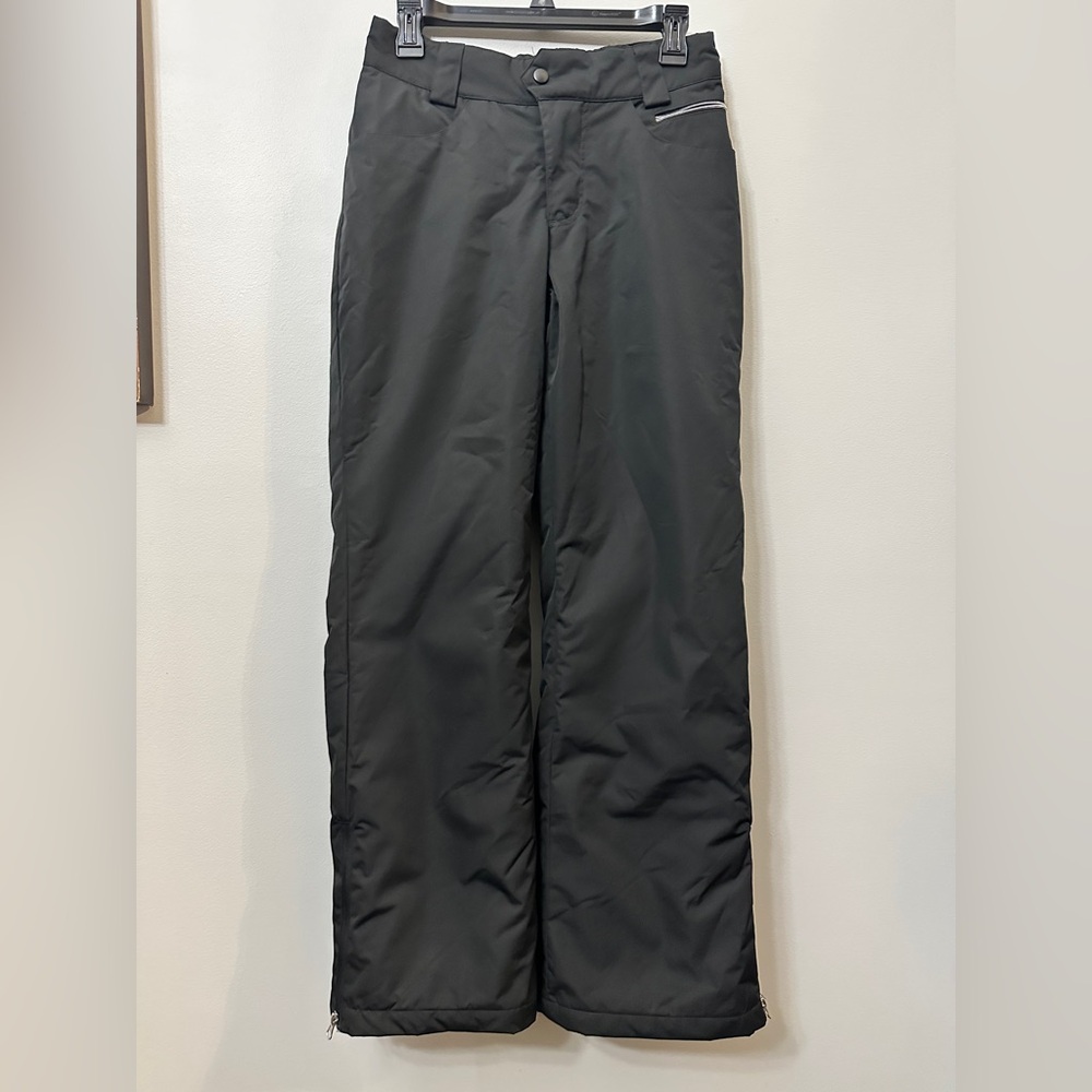 Free Country Ski Snow Pants Women's Black Insulated- Size S - Water Resistant